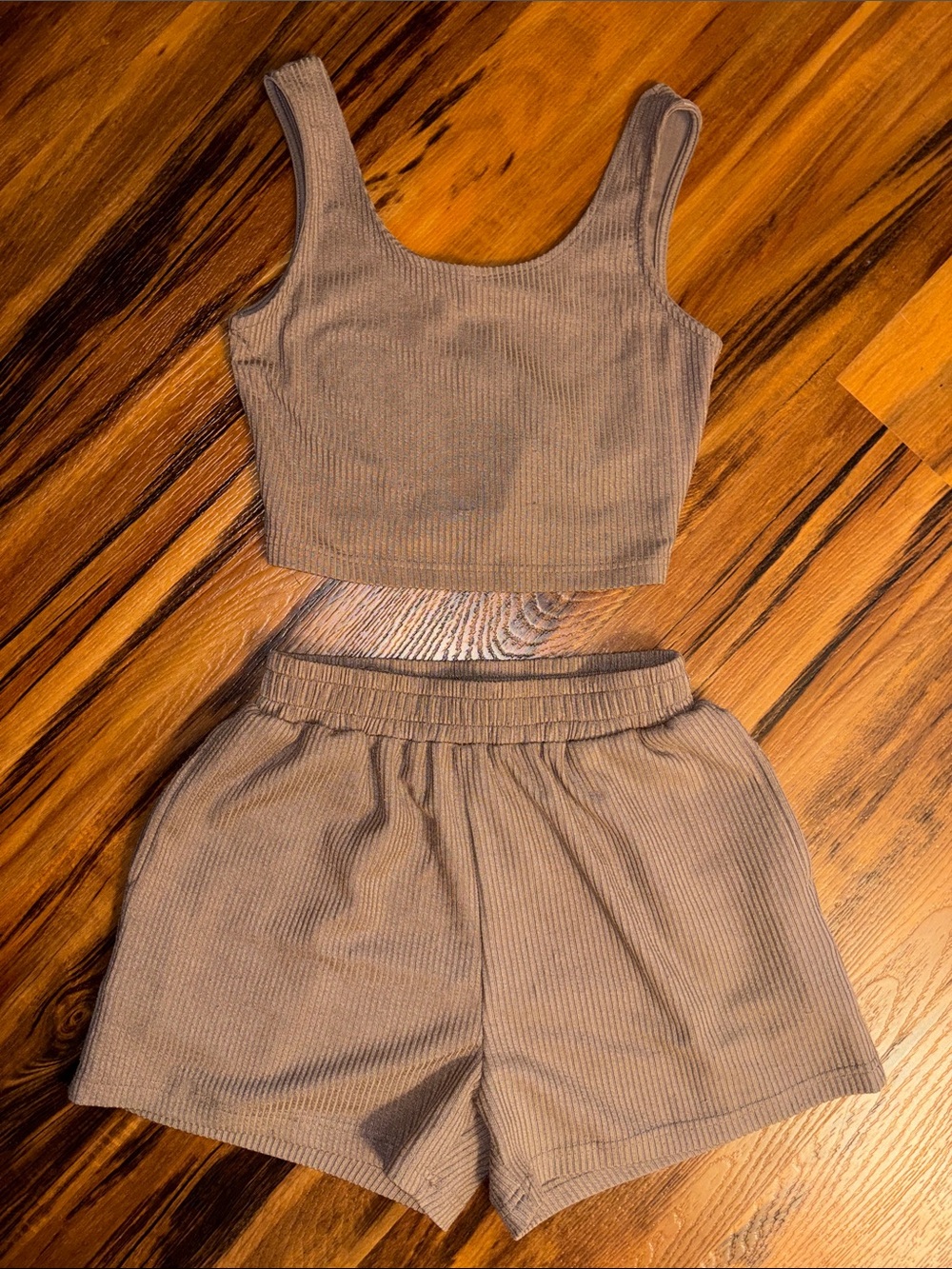 Comfy Crop Tank & Shorts Lounge Set